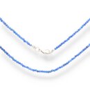 Lapislazuli Kette Kugel fac. ca. 0,2 / 58cm
