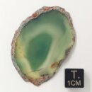 Achat Scheibe grün gefärbt ca. 5-8cm aus Brasilien