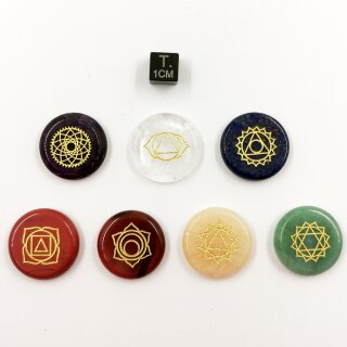 Chakra Set Ø ca. 25mm VE7St.