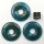 Apatit blau Donut ca. 30mm VE3St.