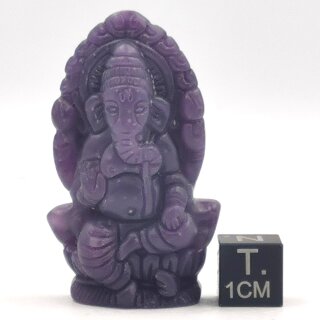 Lepidolith Ganesha ca. 3x5cm