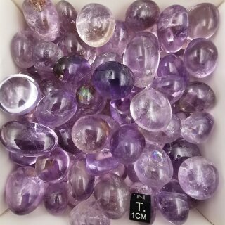 Amethyst Trommelstein ca. 20-30mm VE500g hell