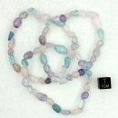 Aquamarin-Rosenquarz-Amethyst-Mix Armband Nugget ca....