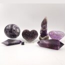 Amethyst "gemischte Formen" Lot VE 6 St.