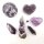 Amethyst "gemischte Formen" Lot VE 6 St.