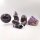 Amethyst "gemischte Formen" Lot VE 5 St.