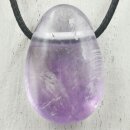 Amethyst Tropfen klar gebohrt VE5St.