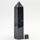 Obsidian schwarz Spitze geschliffen & poliert ca. 9-12cm