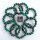 Malachit Fingerring elastisch ca. 0,4 / 6-6,5cm VE10St.