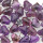 Amethyst Herz geschwungen gestiftet ca. 25x20mm VE5St.
