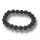 Onyx gef. matt  mit Tigerauge matt Armband Kugel ca. 1,0 / 20cm