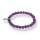 Amethystquarz Armband Kugel mit Baum ca. 0,6 / 18cm