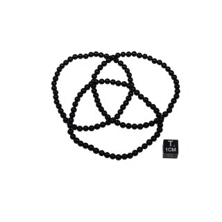 Onyx gef. Armband Kugel ca. 0,4 / 19cm VE25St.