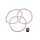 Rosenquarz Armband Kugel ca. 0,4 / 19cm VE25St.