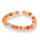 Karneol TBH matt Armband Kugel mit Buddhakopf ca. 0,8 / 19cm