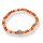 Karneol TBH Armband Kugel mit Buddhakopf ca. 0,4 / 17cm