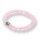 Rosenquarz Armband Kugel mit Buddhakopf ca. 0,8 / 19cm