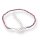 Rubin Saphir Armband Kugel fac. ca. 0,2 / 18cm +Verlängerungskettchen VE5St.
