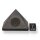 Shungit Pyramide Blume des Lebens ca. 4x4cm