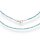 Apatit blau Kette Kugel ca. 0,4 / 45cm