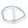 Amazonit Armband Kugel fac. ca. 0,2 / 18cm + Verlängerung VE 5 St.