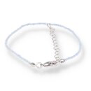 Amazonit Armband Kugel fac. ca. 0,2 / 18cm +...