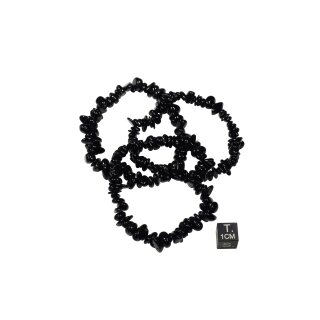 Schörl Armband Splitter ca. 0,6-0,9 / 21cm VE5St.