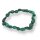 Malachit Armband Nugget ca. 0,5x0,7 / 19cm