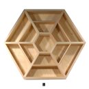 Holzsetzkasten Mandala ca. 35,0x30,5x4,0cm