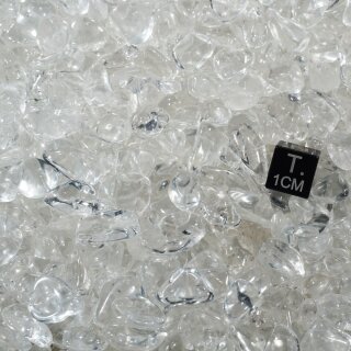 Bergkristall Trommelstein mini ca. 6-9mm 10xVE100g