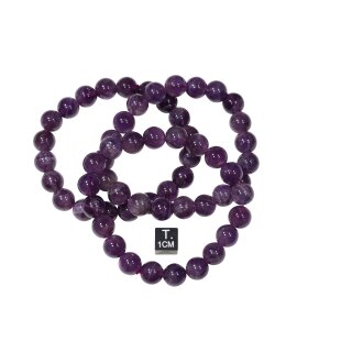 Amethyst Armband Kugel ca. 1,0 / 19cm