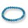 Apatit blau Armband Kugel ca. 0,6 / 19cm