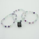Fluorit Armband Kugel ca. 0,4 / 14cm A-Qualität VE10St.