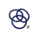 Lapislazuli Armband Linse ca. 0,5x0,8 / 19cm