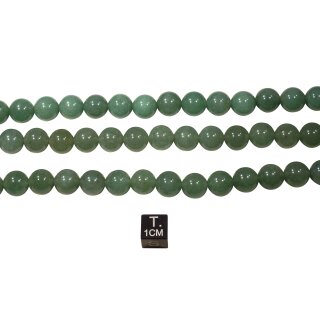 Aventurin grün Strang Kugel ca. 1,0 / 37-40cm
