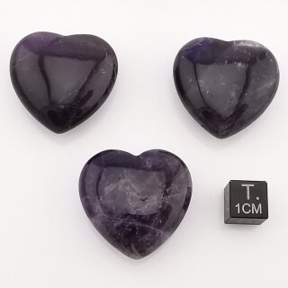 Amethyst extra/Ametrin Herz ca. 30mm VE3St.