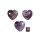 Amethyst Herz ca. 30mm VE3St.